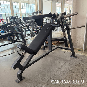 Équipement de musculation professionnel, presse à pectoraux inclinée robuste <span class=keywords><strong>pour</strong></span> l'entraînement de la force des épaules, du dos et des pectoraux - Product Image 6