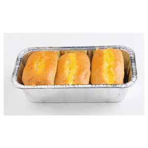 1000ml Baking Tray 10pack 20pack 25pack 50pack Foil Aluminium Container With Cardboard Lid