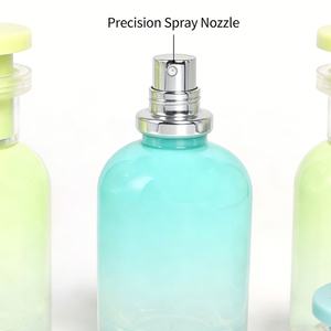 ขวดน้ำหอมแก้วแบบเติมได้ ขนาด 30 มล. รุ่น Luxury Gradient สีมาการอง พร้อมหัวฉีดสเปรย์ - Product Image 5