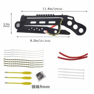 หนังสติ๊กเหล็กพับได้สำหรับกิจกรรมกลางแจ้ง Piaoyu พร้อมเลเซอร์สีแดงความแม่นยำสูงสำหรับเล็งเป้าหมาย - Product Image 3