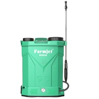 OBM/OEM/ODM 12L / 16L / 18L / 20L penggunaan rumah pompa ganda pertanian ransel penyemprot listrik