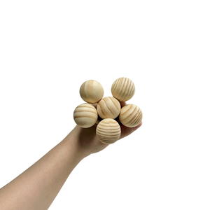 30MM <b>Wood</b> <b>Ball</b> Aromatherapy Diffused Aromatherapy Rattan Reed Stick - Product Image 6