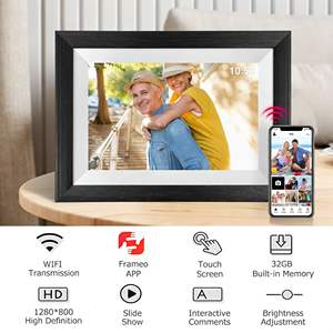 Cadres <span class=keywords><strong>photo</strong></span> numériques et portables 1280*800 10,1 pouces WiFi avec écran tactile - Product Image 4