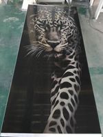 Panneau mural en PVC flexible 3D effet marbre brillant, résistant aux UV, recyclable, épaisseur personnalisable 1,5-6 mm