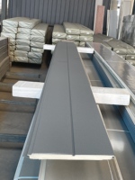 Panneau sandwich EPS haute performance Panneaux muraux en acier au zinc revêtus d'aluminium sculpté pour murs extérieurs d'entrepôt