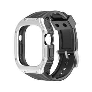 Sport TPU <b>Watch</b> Straps with Bumper PC <b>Case</b> for Apple <b>Watch</b> Ultra 49mm for Women Men Breathable Soft <b>Watch</b> Band - Product Image 5