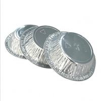 Plateau de cuisson jetable en aluminium, moule en pulpe de qualité alimentaire pour tartes aux œufs et muffins