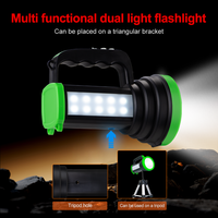 Lampes de travail portables COB Helius super lumineuses, lanternes de camping rechargeables, puissant projecteur LED, lampe torche
