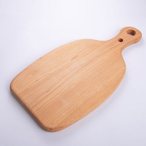 Accessoires de cuisine de qualité supérieure Finesse, planches à découper ovales en bois de 50 cm avec poignée - Product Image 2
