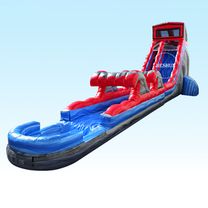 2020 Sản Phẩm Mới Giá Rẻ Nhiệt Đới Cây Cọ Inflatable Trượt Nước Với Hồ Bơi Cho Thuê - Product Image 6