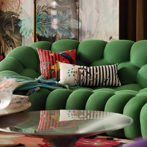 Sofa gelembung sarang lebah melengkung, pelindung Sofa ruang tamu kompresi warna-warni untuk ruang tamu Modern - Product Image 3