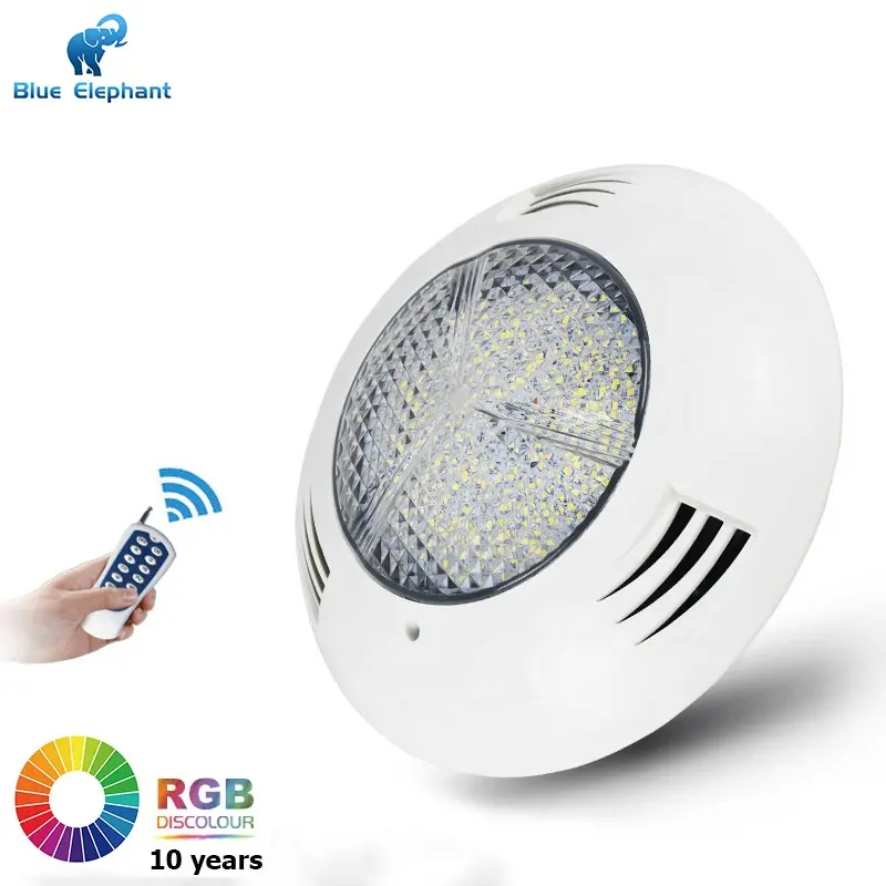 Havuz ışığı s 12V Ac Ip68 su geçirmez çok renkli kablosuz sualtı Led Rgb yüzme havuz ışığı