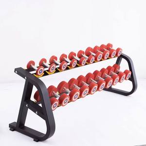 Bán Buôn Đội Mỹ Cao Su Tráng Đúc Sắt Có Thể Điều Chỉnh Quả Tạ Nhà Tập Thể Dục Sức Mạnh Đào Tạo Phòng Tập Thể Dục Thiết Bị - Product Image 6