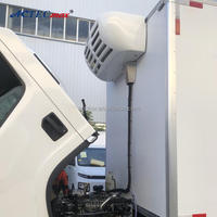 Camionnette frigorifique compacte 12V avec unité de réfrigération AC.133.191 à froid intégré pour le transport de marchandises