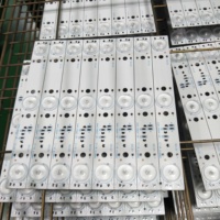 Tira de barra rígida de aluminio SMD 3030 2835, 12LED/M, cc 12V/24V, barra LED de reflejo retroiluminado, para pantalla de publicidad