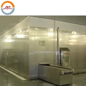 Individual quick freezing equipment frozen food tunnel iqf instant quick-freezing machines industrial blast flash freezer price