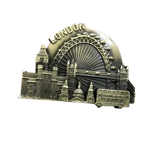 France Angleterre Allemagne USA Brésil Italie Métal Magnétique Réfrigérateur Décapsuleur Creative 3D Cadeau Shanghai Réfrigérateur Aimant - Product Image 1