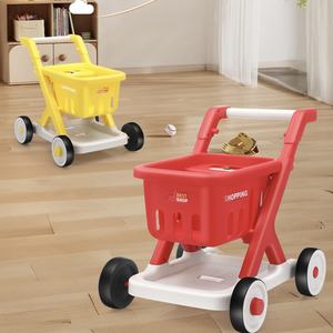 Push-pull baby-loopkar met vier wielen, multifunctioneel zitgedeelte, antisliphandgreep + zachte muziek, dubbele verzorging - Product Image 3