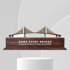 แผ่นโลหะแกะสลักและสลักลายตามสั่ง สำหรับแจกในงานแสดงสินค้า ของที่ระลึก ของตกแต่ง ของที่ระลึกจากกวางตุ้ง - Product Image 5