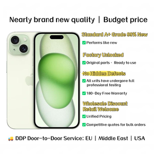 iPhone 15 Sbloccato all'Ingrosso, Verde, <span class=keywords><strong>128GB</strong></span>, Dynamic Island, Fotocamera Principale 48MP, Processore A16, Telefono Cellulare 5G, Pronto per la Consegna - Product Image 6