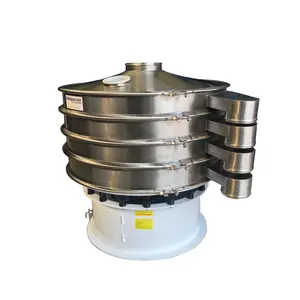 Manganese powder rotary vibrating screen potato starch rotary vibrating screen machine