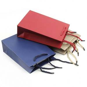 Sacs en papier personnalisés pour boutique, petits sacs cadeaux, logo personnalisé, impression personnalisée, merci - Product Image 1