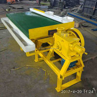 Équipement de séparateur de gravité minéral d'or Tables à secouer Tri Table à secouer pour mines d'or
