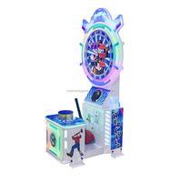 Machine de jeu d'arcade à monnayeur pour enfants, jeu de frappe au marteau, machine de rédemption de tickets, en métal et acrylique, 1 joueur