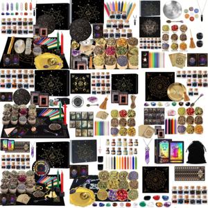 Kit de Brujería al por Mayor de 135 Piezas, Suministros de Brujería <span class=keywords><strong>para</strong></span> la Decoración del Hogar Perfecto <span class=keywords><strong>para</strong></span> <span class=keywords><strong>Principiantes</strong></span> - Product Image 4