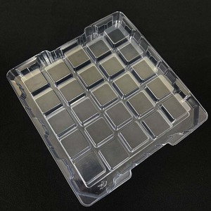 Custom PET <strong>Thermoformed</strong> Tray Manufacturer Disposable Food Plastic Tray Vacuum Forming Chocolate Blister Tray For <strong>Packaging</strong> - Product Image 5