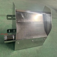 Filtre d'admission d'eau en acier inoxydable 316L, 5L/S, 15L/S, 50L/S, type Coanda, boîtier Coanda pour usage domestique