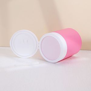 Cosmetic 100ml PET Wide Mouth <b>Plastic</b> Bottle With Screw Cap Cylinder Shape For Cream <b>Packaging</b> Wholesale - Product Image 4
