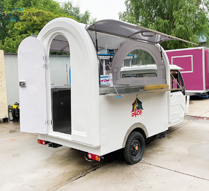 Triciclo per Fast Food, Food Truck <span class=keywords><strong>Mobile</strong></span>, Rimorchio Alimentare per Gelati, Hamburger, Colazione, Caffè in Centri Commerciali, Eventi e Parchi Divertimento - Product Image 3