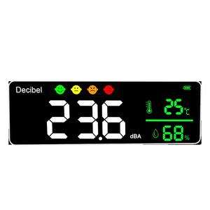 Sonometre, instrument de mesure du son, sonomètre mural, détecteur de bruit, sonomètre en décibels, précision 0,1 dB, protection IP66 - Product Image 1