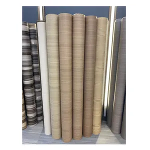 Lonmay Guangdong Custom Self Adhesive PVC Lamination Wood Grain Vinyl Film