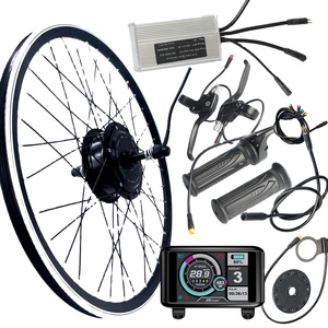 CZJB-90T de conversión de bicicleta eléctrica, <span class=keywords><strong>kit</strong></span> de motor delantero y trasero con batería de 750W, 36v, 48V, 1000W - Product Image 1