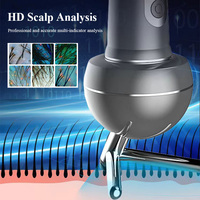 Appareil professionnel d'analyse cutanée IA X5PRO, microscope capillaire à 9 spectres, testeur d'acné, de pigmentation et de sensibilité, détecteur cutané