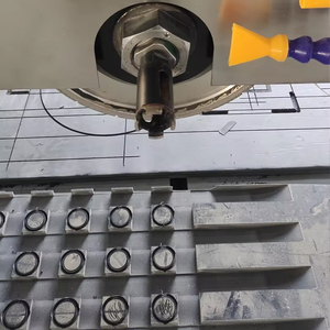 Ganger 5 trục CNC cầu Saw cho đá cẩm thạch và <span class=keywords><strong>Granite</strong></span> 5 trục cầu Saw Máy cắt đá - Product Image 6
