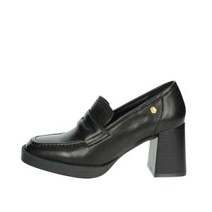 Mocassins à talon pour femme Carmela, noirs, taille 39 - Product Image 1