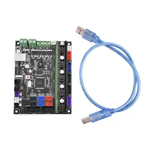 MKS GEN L V1.0 Controller Board 3D Printer Kit Mainboard Ramps1.4 Dual Extruder Touch for 3D Printer Accessories