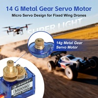M0090 14g Micro Servomoteur Métallique 3kg 0.08s Numérique pour Avion RC, Drone, Kit Robot, Jouet, Pièces DIY