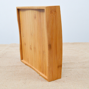 Caja de madera con compartimentos para servir frutos secos y aperitivos, con asa hueca, elegante caja de almacenamiento para fiestas en casa y cafeterías - Product Image 5