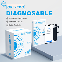STAROZON – Écran de diagnostic FOG pour iPhone 15 Pro Max, fourni directement par l'usine, sans erreur, badges indiquant l'état d'occasion