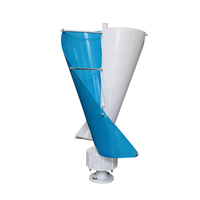 Système d'éolienne domestique avec puissance optionnelle de 50W, 100W, 200W, choix de couleurs bleu-blanc et blanc, éoliennes fiables