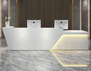 Hotel de led acrílico moderno/hospital/recepção de clínica dental de beleza