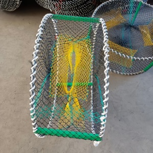 Piège <span class=keywords><strong>à</strong></span> crabes pliable <span class=keywords><strong>professionnel</strong></span> lesté - Product Image 3