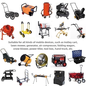 Roda De Borracha Sólida Roda De Compressor De Ar De <span class=keywords><strong>10</strong></span> Polegadas Para Lavadora De Pressão, Movendo A Roda Do Dolly - Product Image 5
