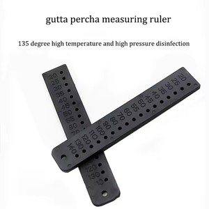 Pisau <span class=keywords><strong>Gutta</strong></span> <span class=keywords><strong>Percha</strong></span> pengukur titik, penggaris pengukur, skala pengukur rentang endodontik untuk perbaikan ujung di Departemen gigi - Product Image 3