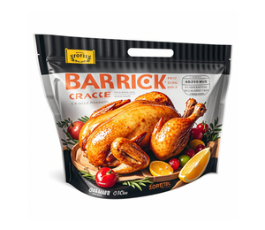 Impresión personalizada para microondas con cremallera resellable <span class=keywords><strong>Deli</strong></span> Food Rotisserie Hot Chicken Packaging Whole Fried Asast Chicken Packaging Bag - Product Image 6