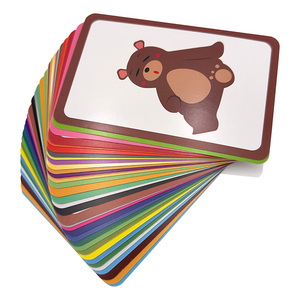 Cartes mémoire personnalisées imprimées, fournitures scolaires pour la maternelle, l'école primaire et l'école à domicile, jouets éducatifs, cartes mémoire de <span class=keywords><strong>mots</strong></span> fréquents - Product Image 3